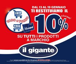 Volantino Il gigante 13.01.2025 - 19.01.2025