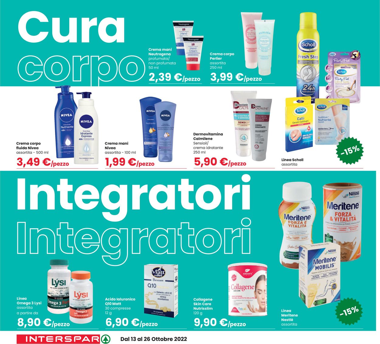 Volantino Interspar 13.10.2022 - 26.10.2022