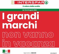 Volantino Interspar 18.08.2022 - 31.08.2022