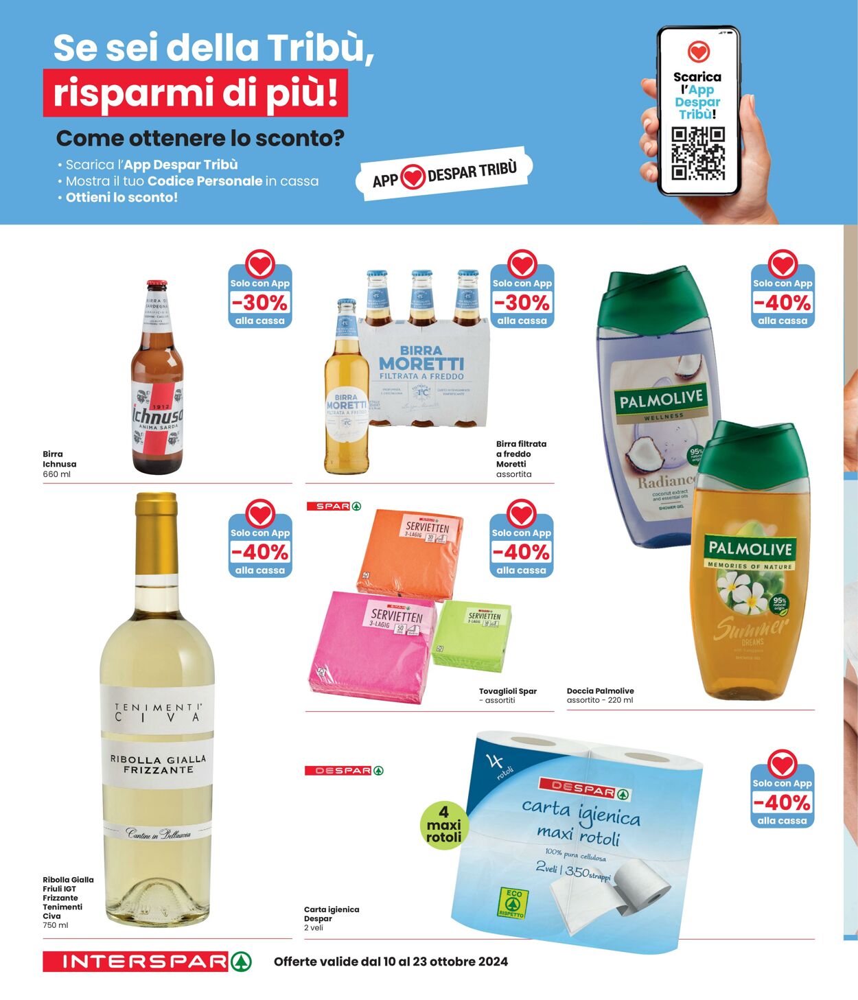 Volantino Interspar 10.10.2024 - 23.10.2024