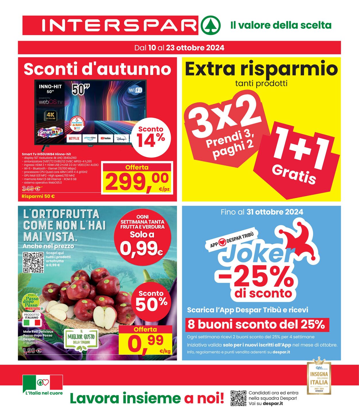 Volantino Interspar 10.10.2024 - 23.10.2024