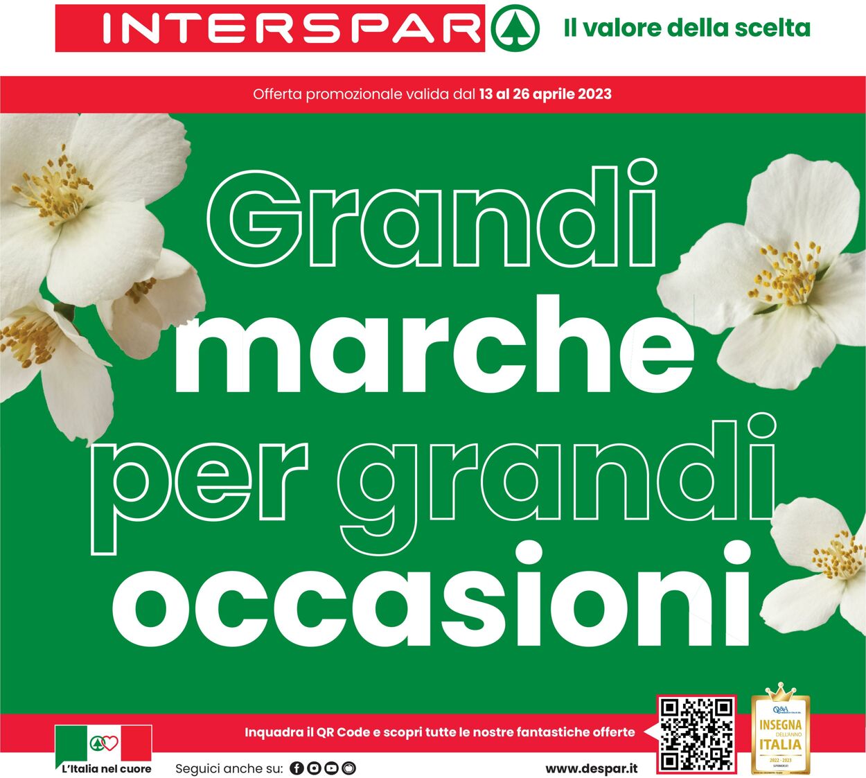 Volantino Interspar 13.04.2023 - 26.04.2023