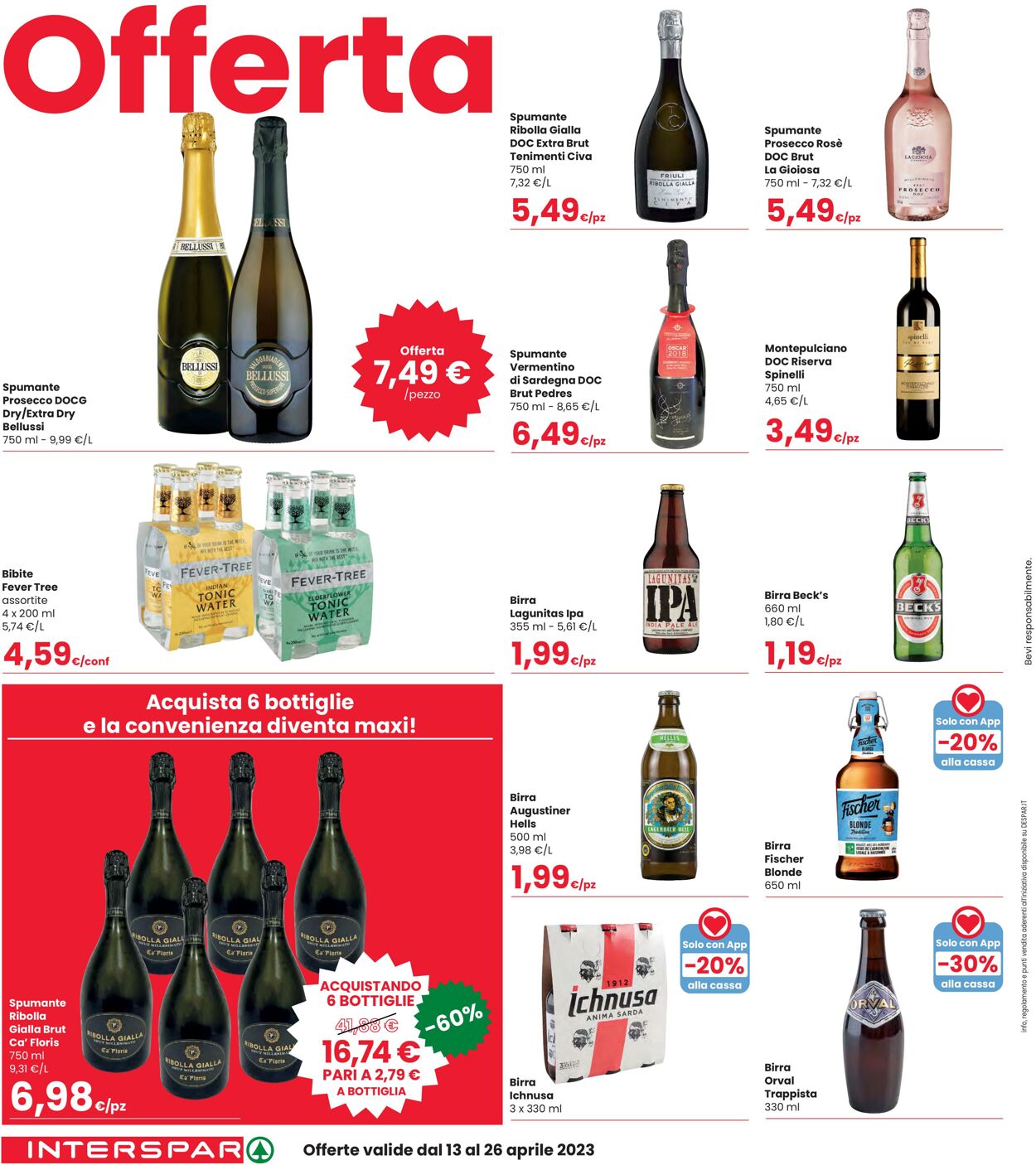 Volantino Interspar 13.04.2023 - 26.04.2023