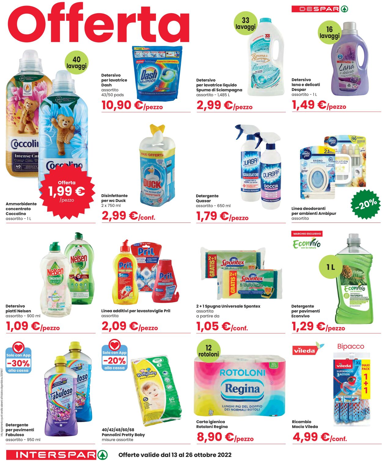 Volantino Interspar 13.10.2022 - 26.10.2022