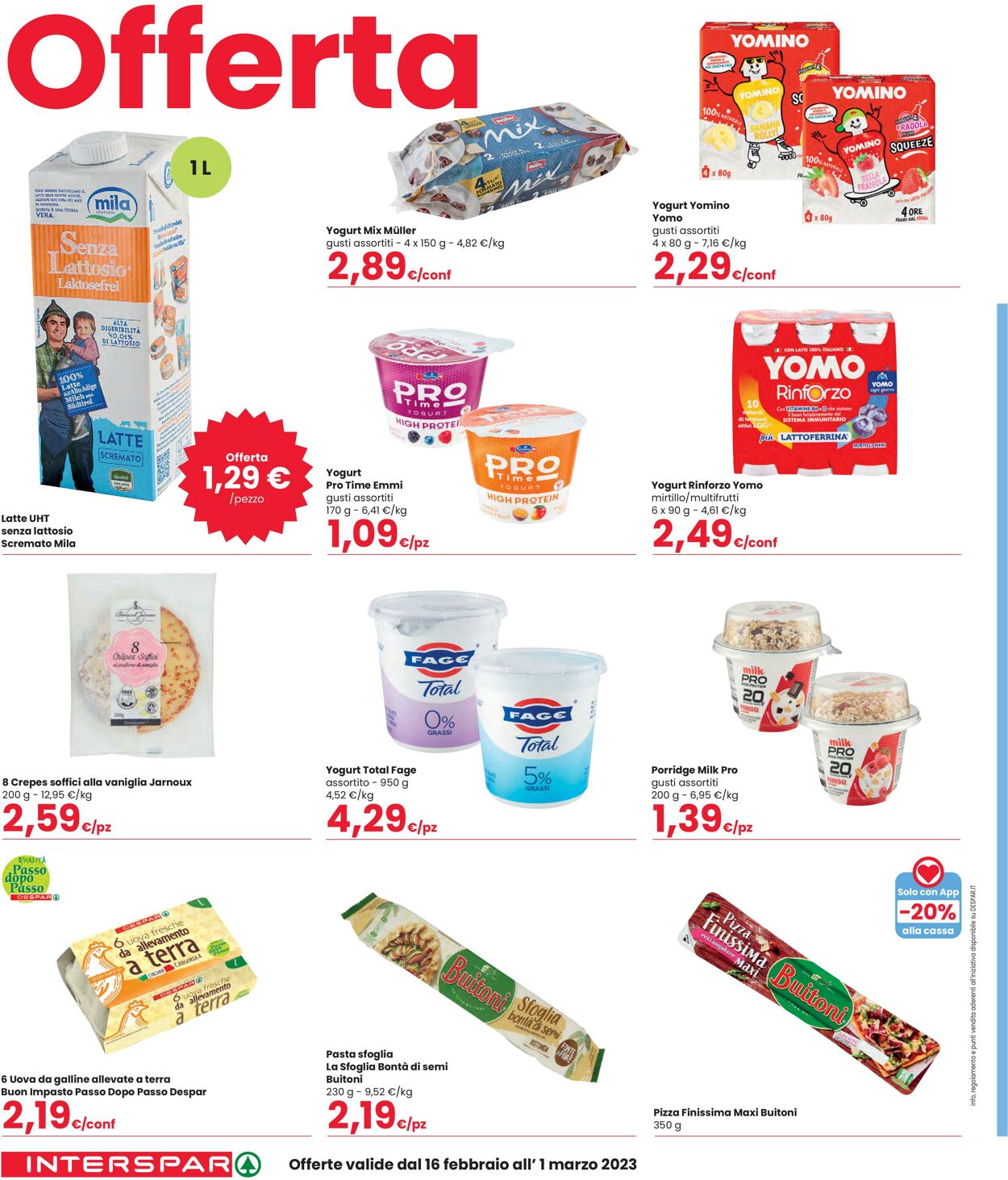 Volantino Interspar 16.02.2023 - 01.03.2023