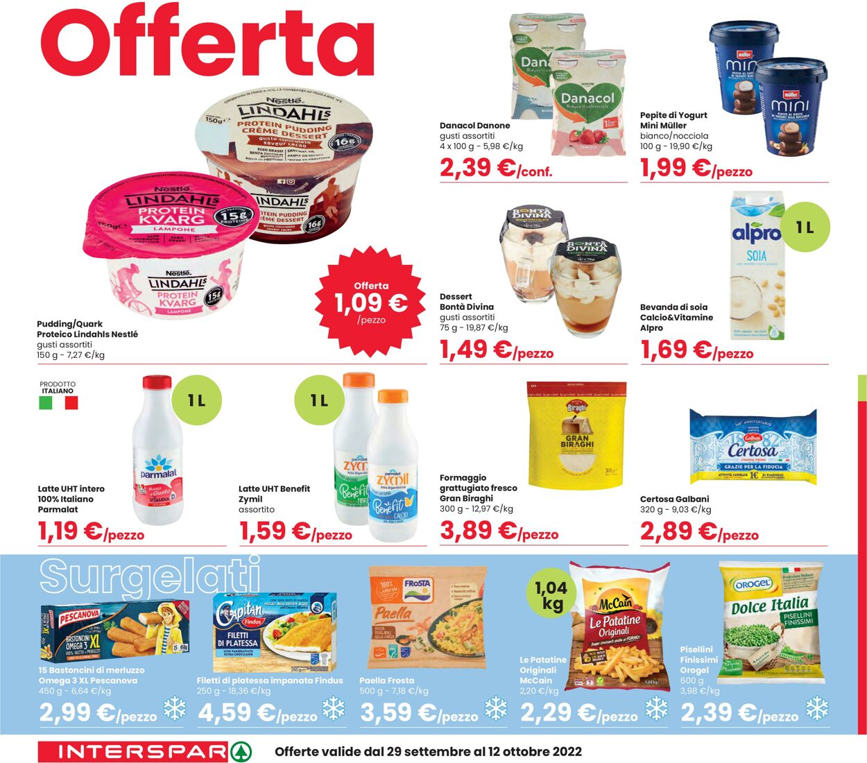 Volantino Interspar 29.09.2022 - 12.10.2022