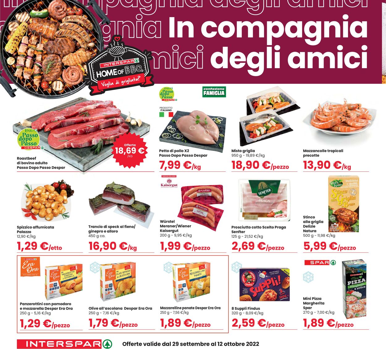 Volantino Interspar 29.09.2022 - 12.10.2022