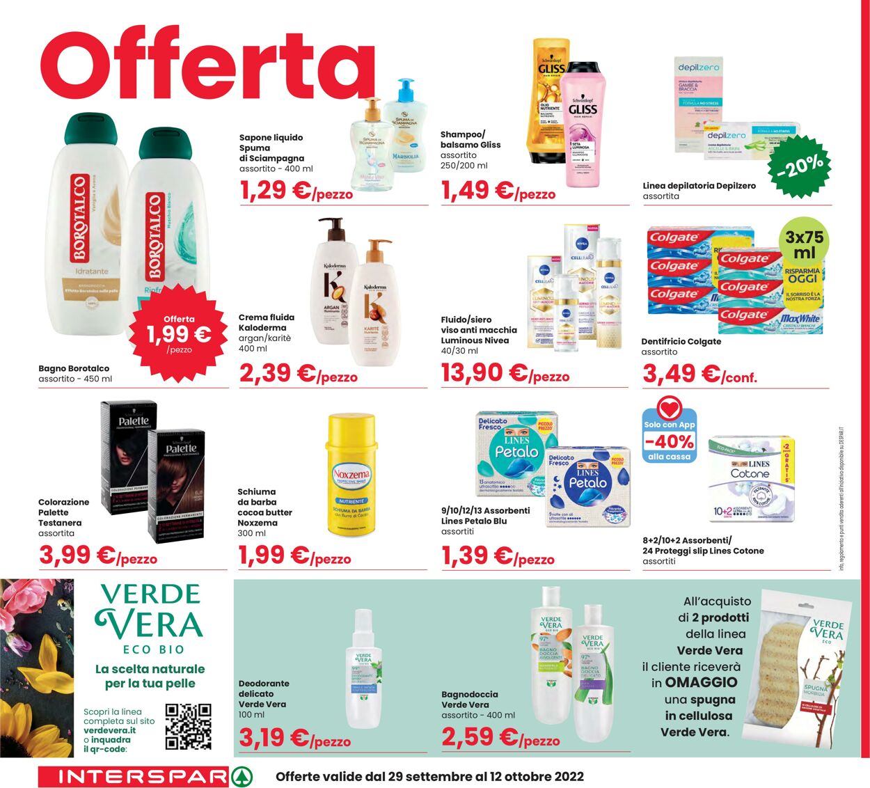 Volantino Interspar 29.09.2022 - 12.10.2022