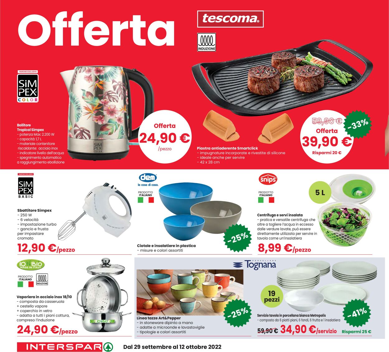 Volantino Interspar 29.09.2022 - 12.10.2022