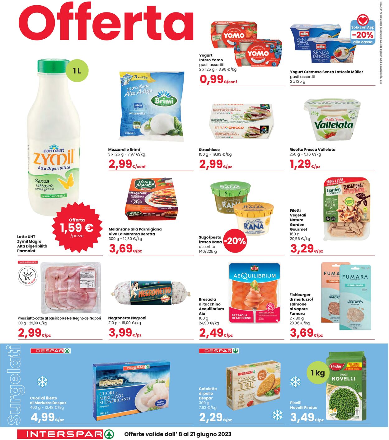 Volantino Interspar 08.06.2023 - 21.06.2023