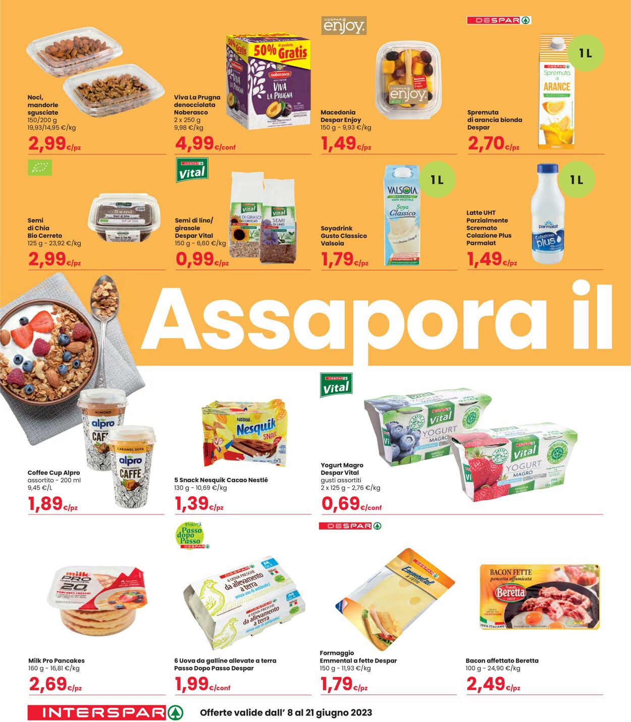 Volantino Interspar 08.06.2023 - 21.06.2023