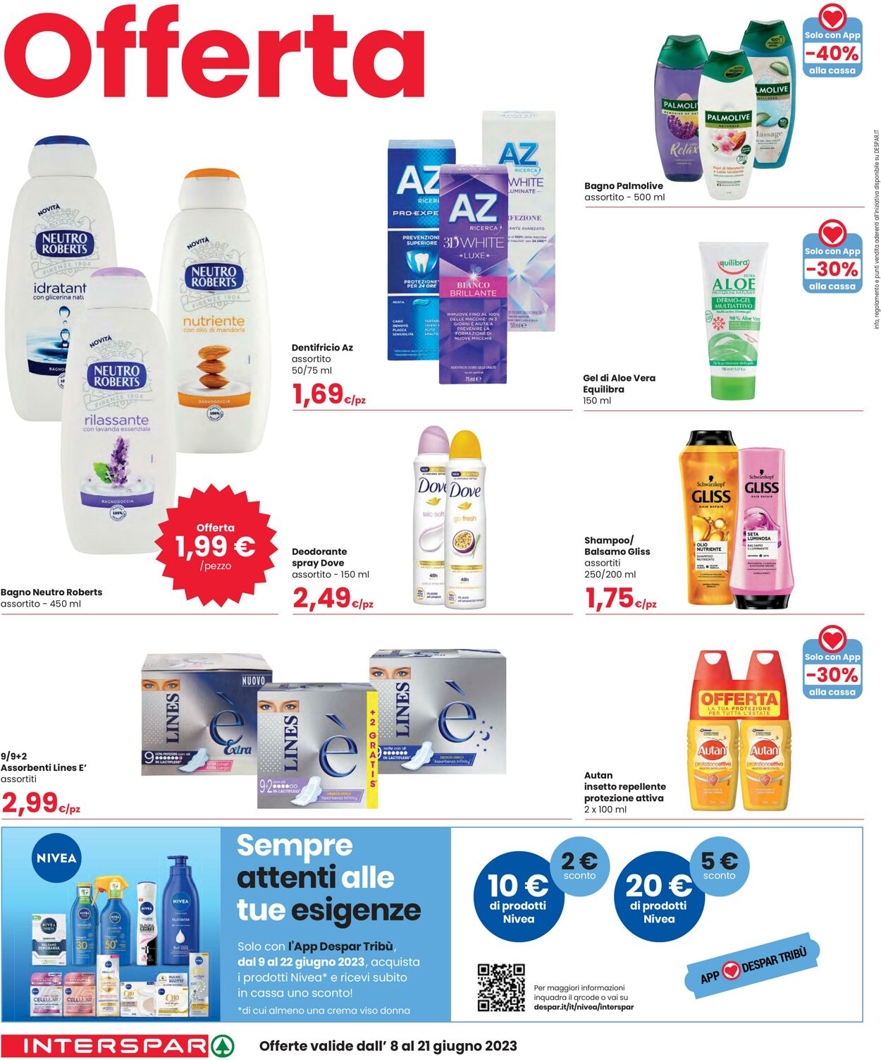 Volantino Interspar 08.06.2023 - 21.06.2023