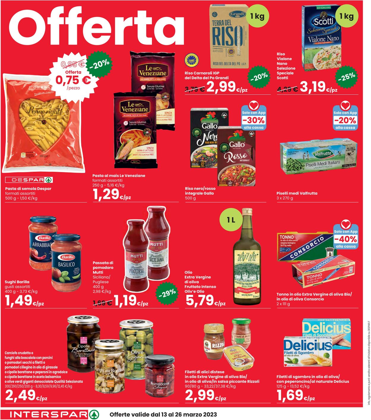 Volantino Interspar 13.03.2023 - 26.03.2023