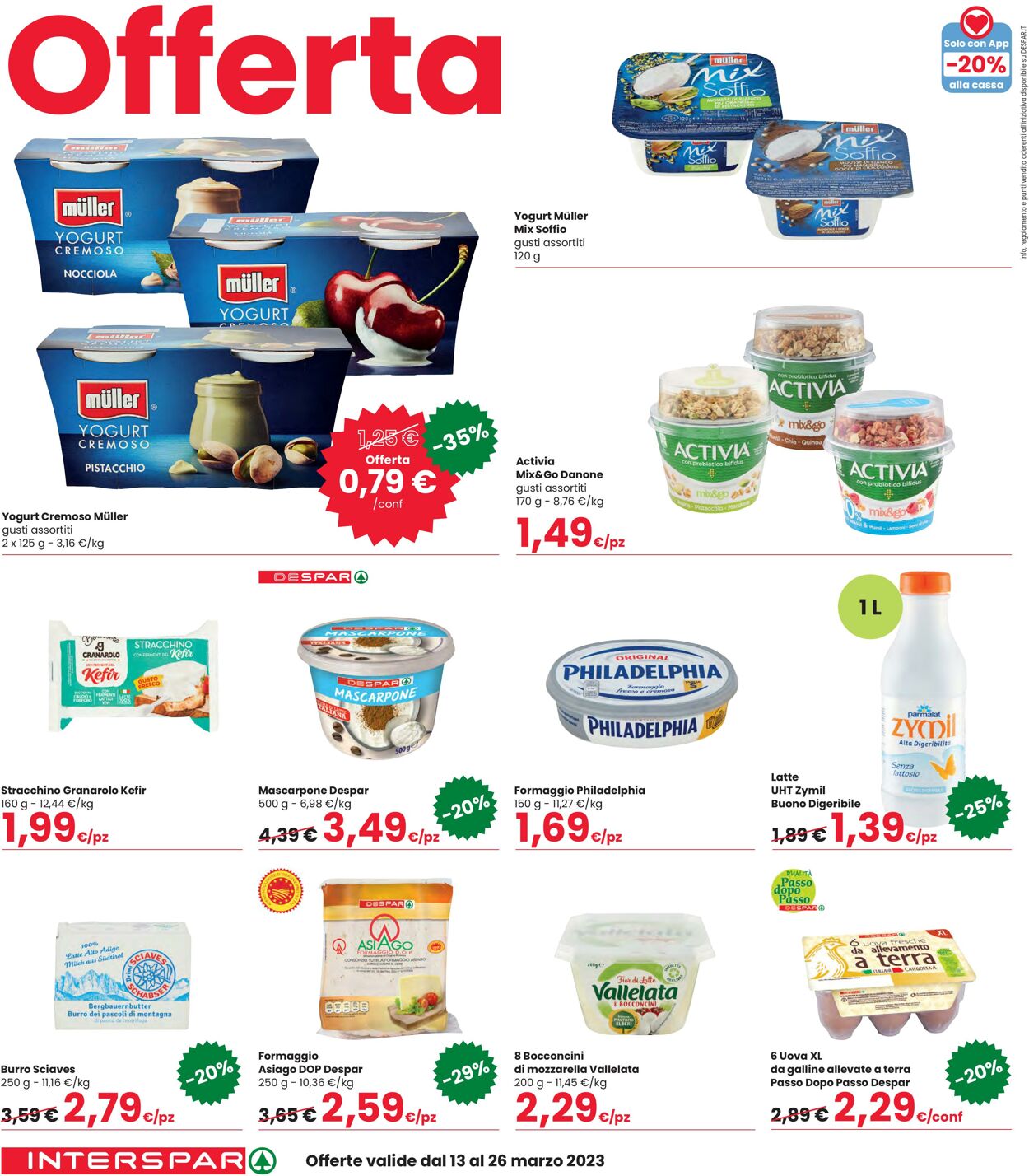 Volantino Interspar 13.03.2023 - 26.03.2023