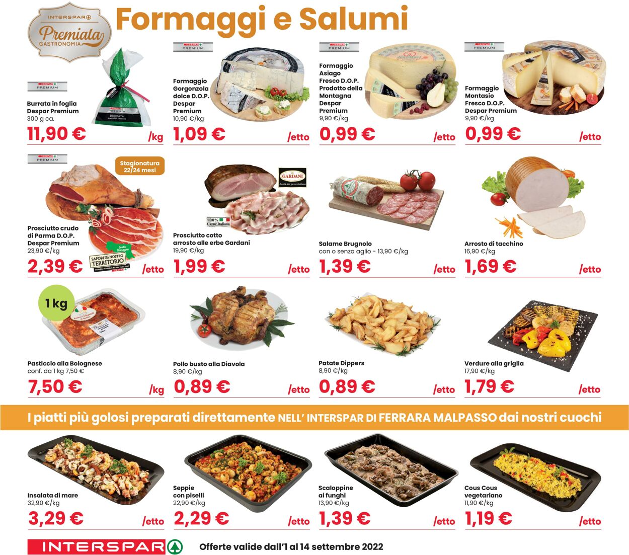 Volantino Interspar 01.09.2022 - 14.09.2022