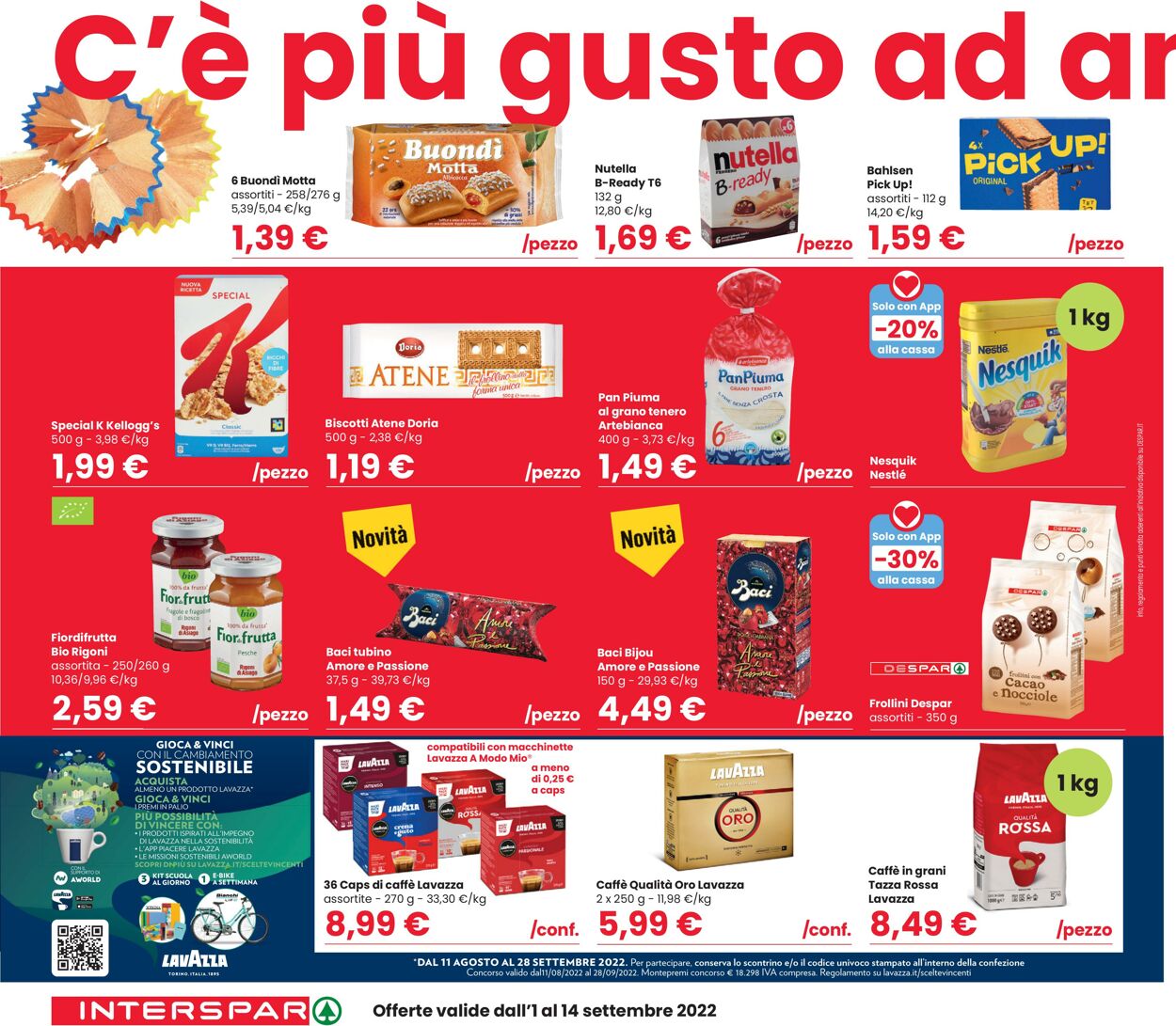 Volantino Interspar 01.09.2022 - 14.09.2022