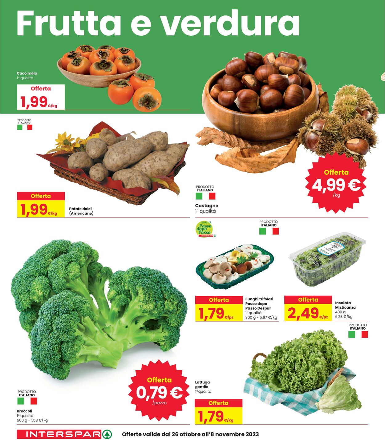 Volantino Interspar 26.10.2023 - 08.11.2023