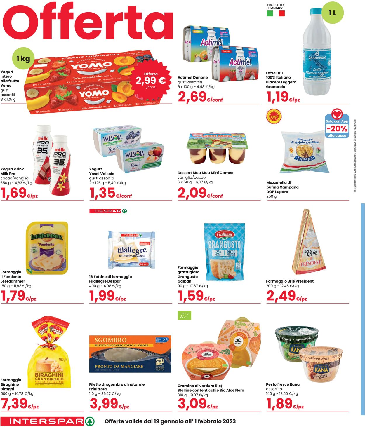 Volantino Interspar 19.01.2023 - 01.02.2023