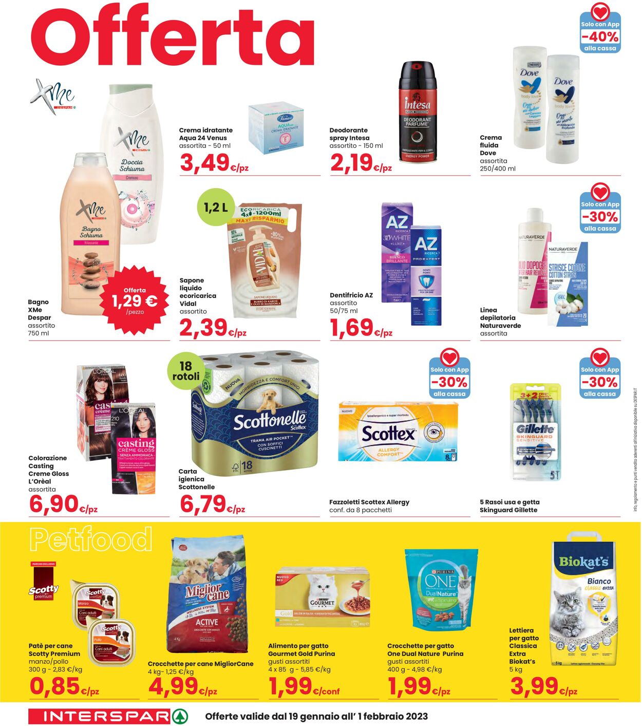 Volantino Interspar 19.01.2023 - 01.02.2023