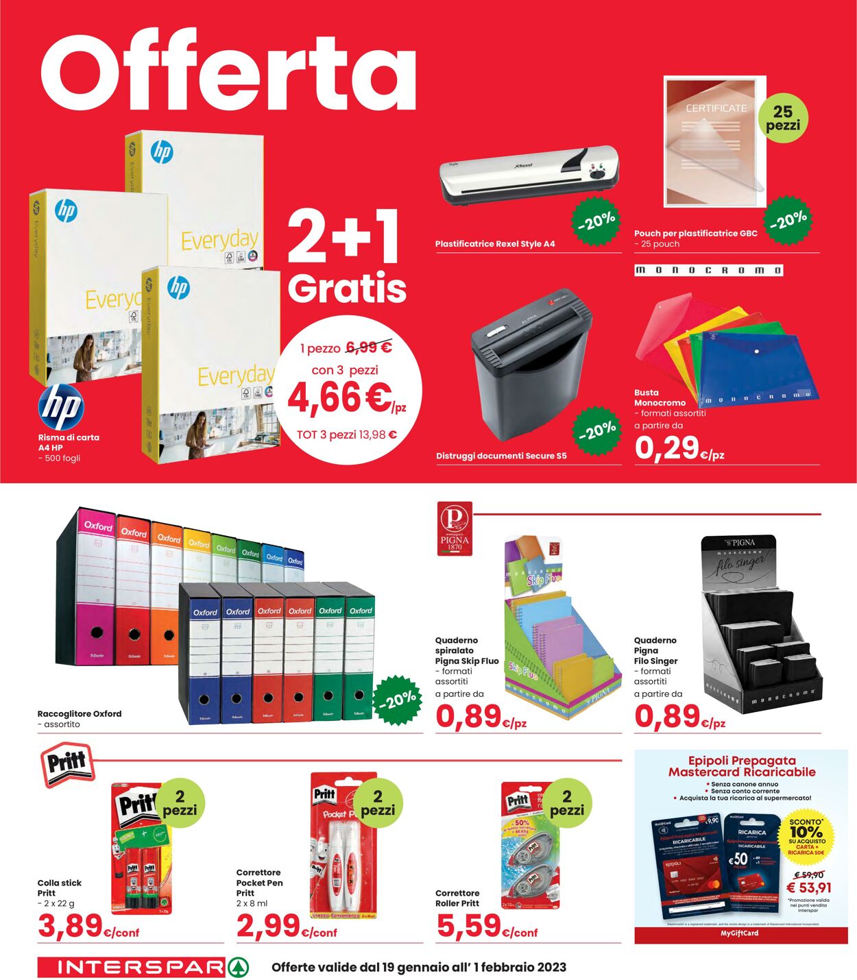 Volantino Interspar 19.01.2023 - 01.02.2023