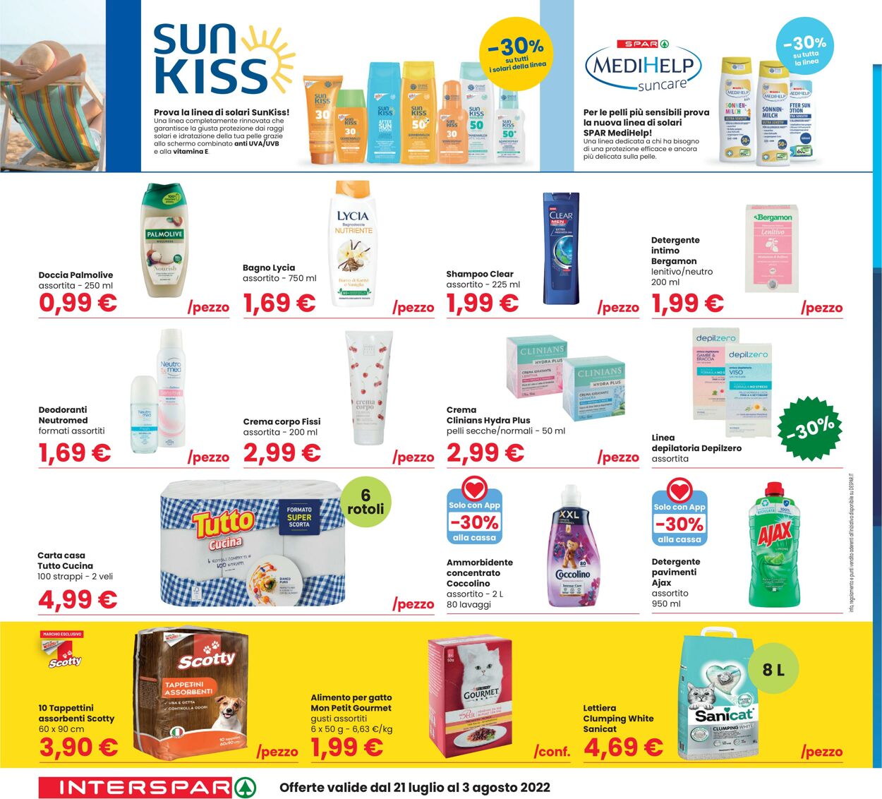 Volantino Interspar 21.07.2022 - 03.08.2022