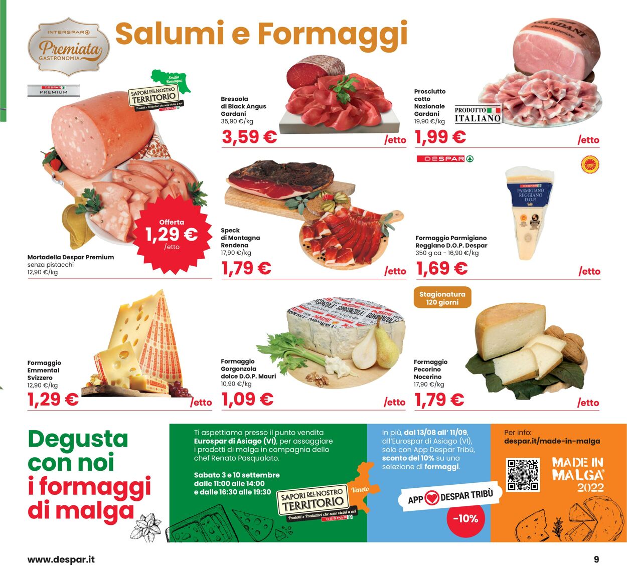 Volantino Interspar 18.08.2022 - 31.08.2022