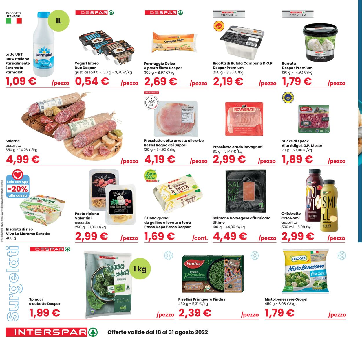 Volantino Interspar 18.08.2022 - 31.08.2022