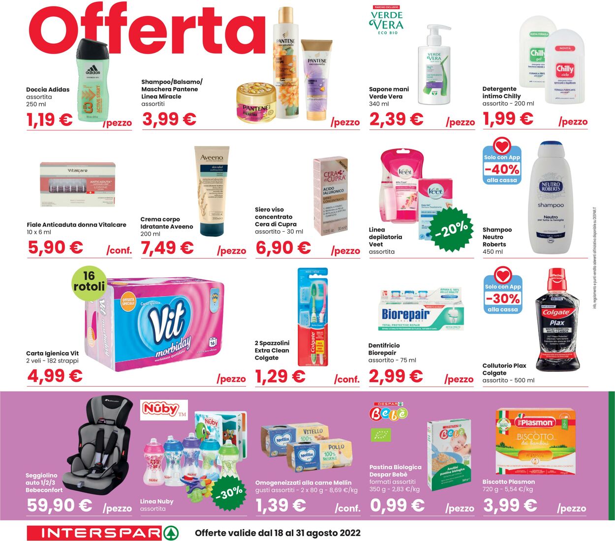 Volantino Interspar 18.08.2022 - 31.08.2022