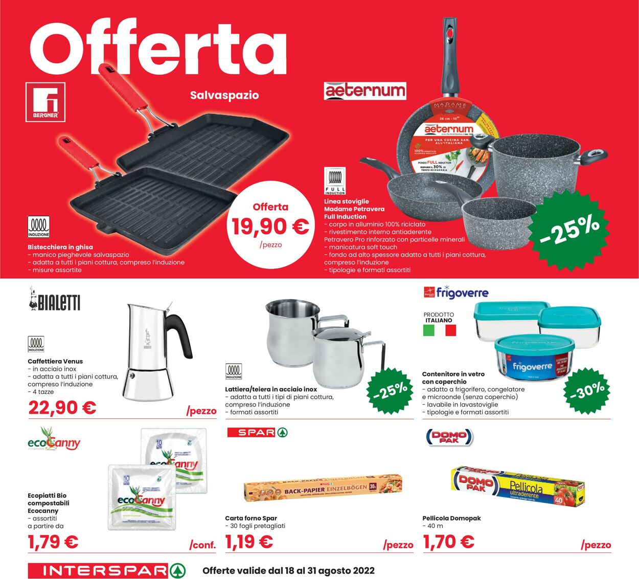 Volantino Interspar 18.08.2022 - 31.08.2022