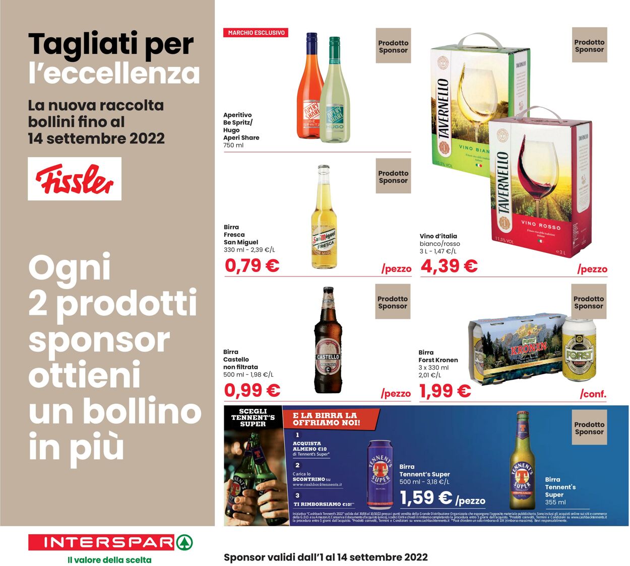 Volantino Interspar 01.09.2022 - 14.09.2022