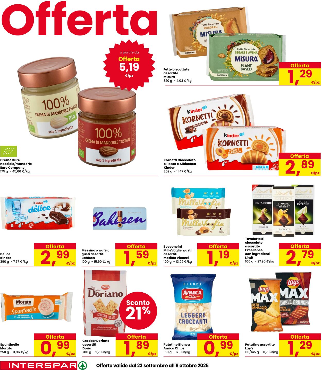 Volantino Interspar 23.09.2025 - 08.10.2025