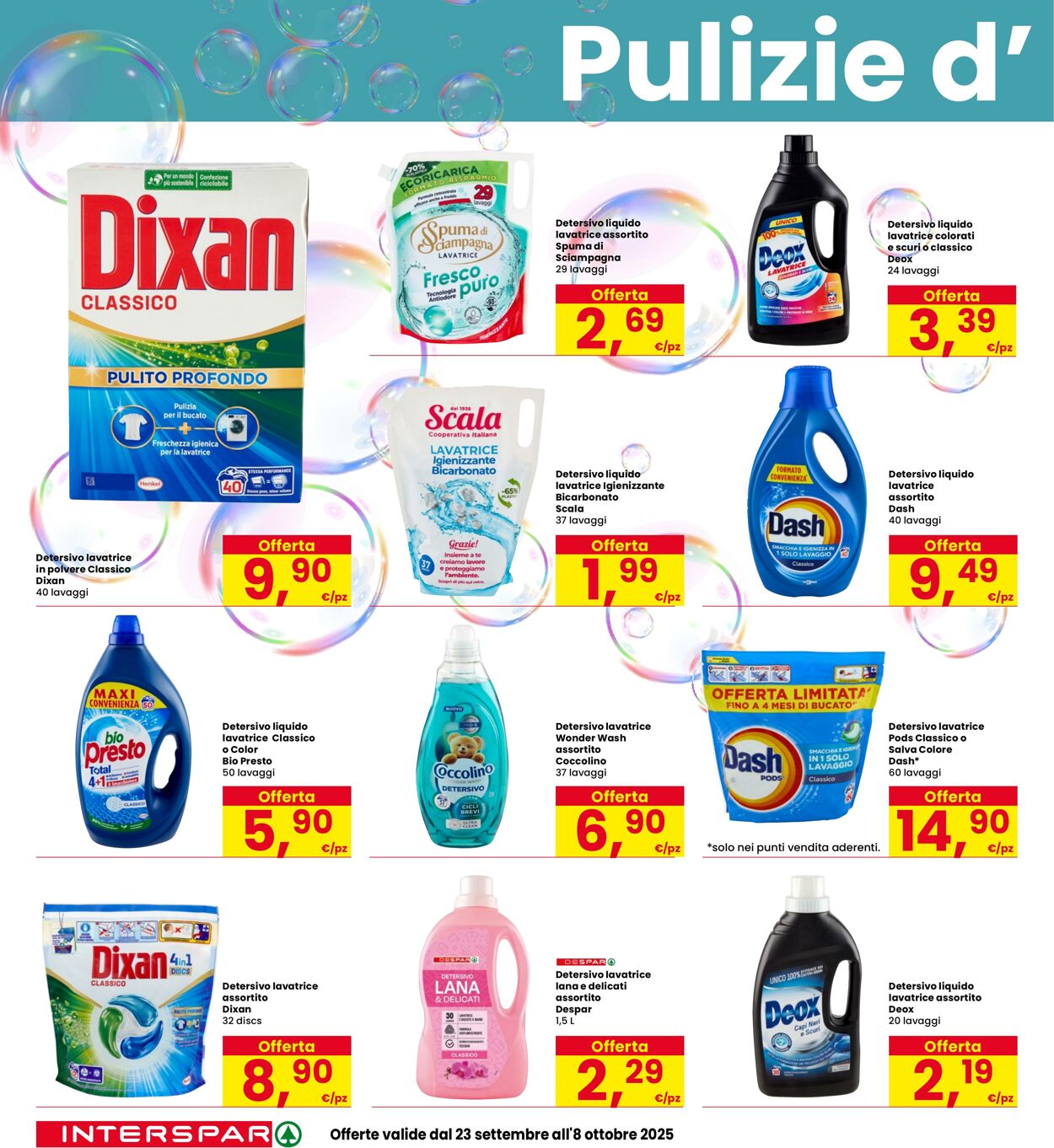 Volantino Interspar 23.09.2025 - 08.10.2025