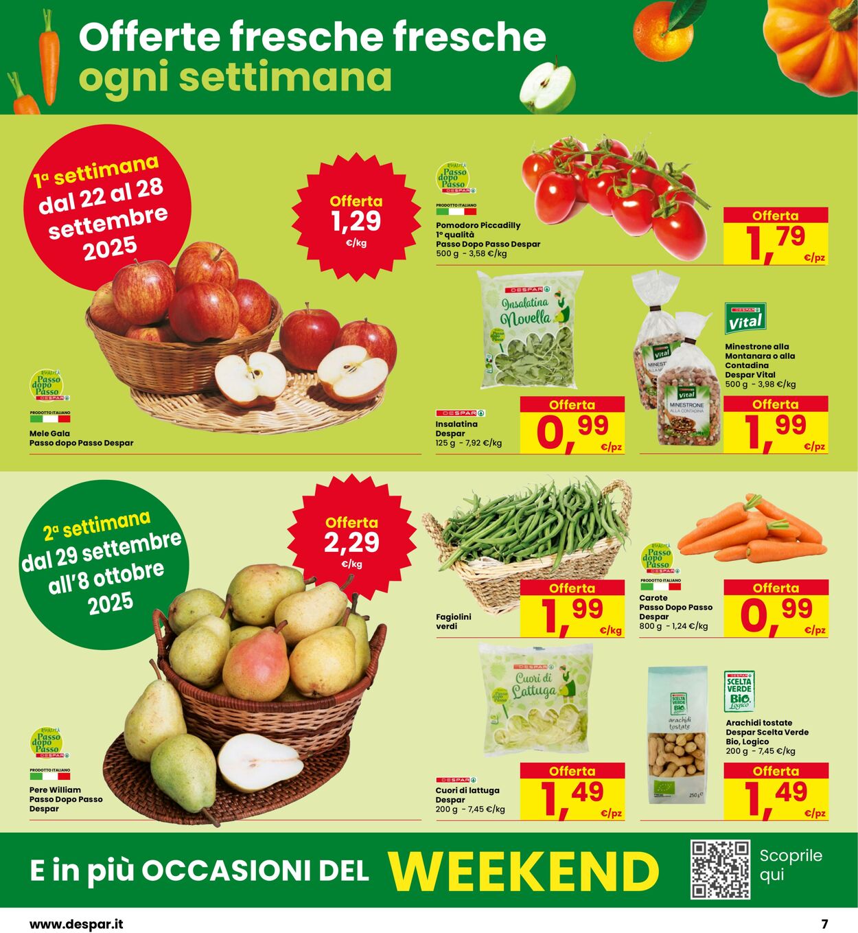 Volantino Interspar 23.09.2025 - 08.10.2025