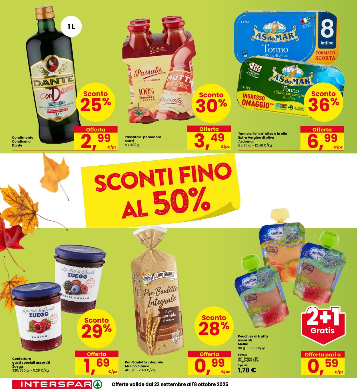 Volantino Interspar 23.09.2025 - 08.10.2025