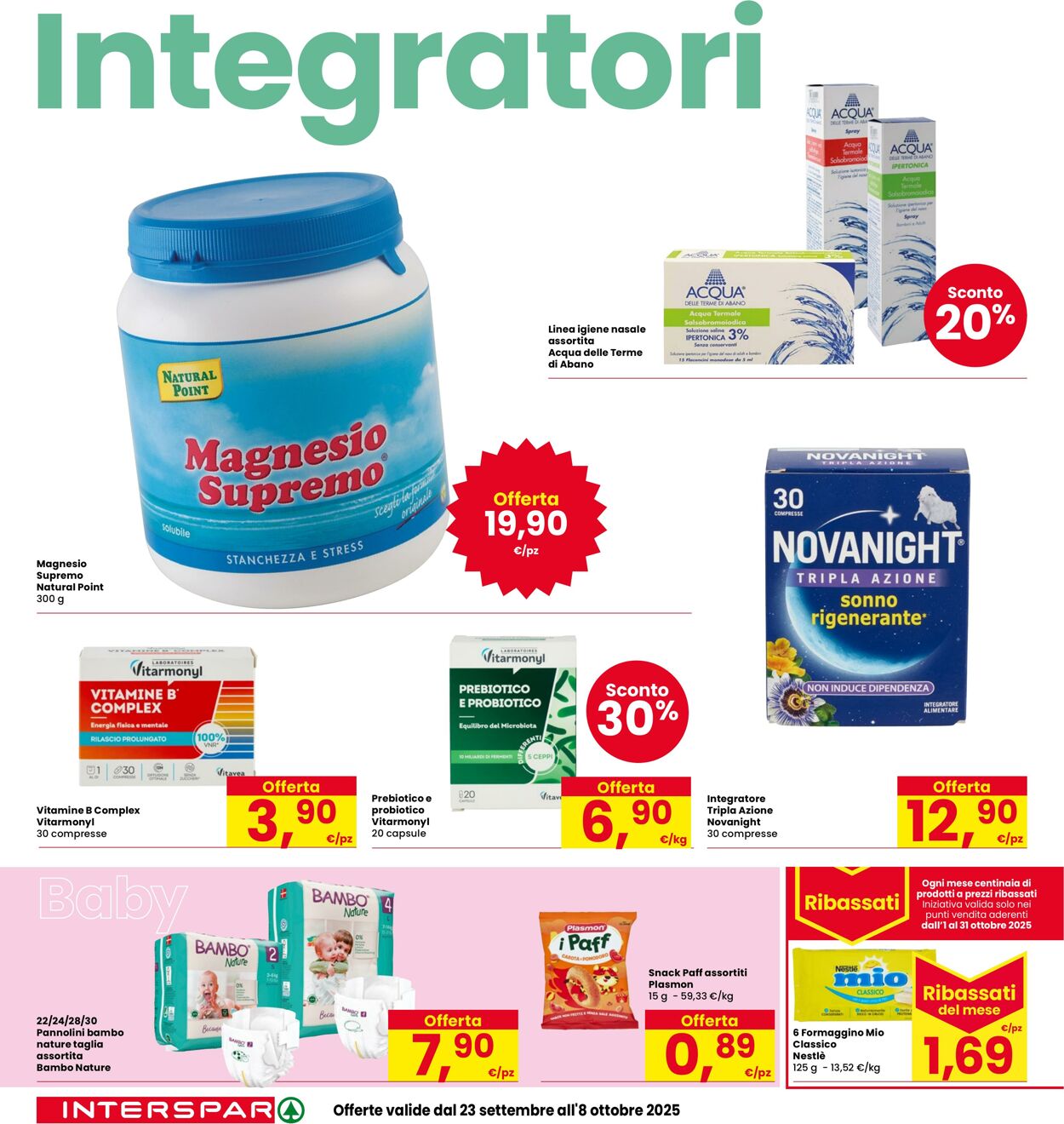 Volantino Interspar 23.09.2025 - 08.10.2025