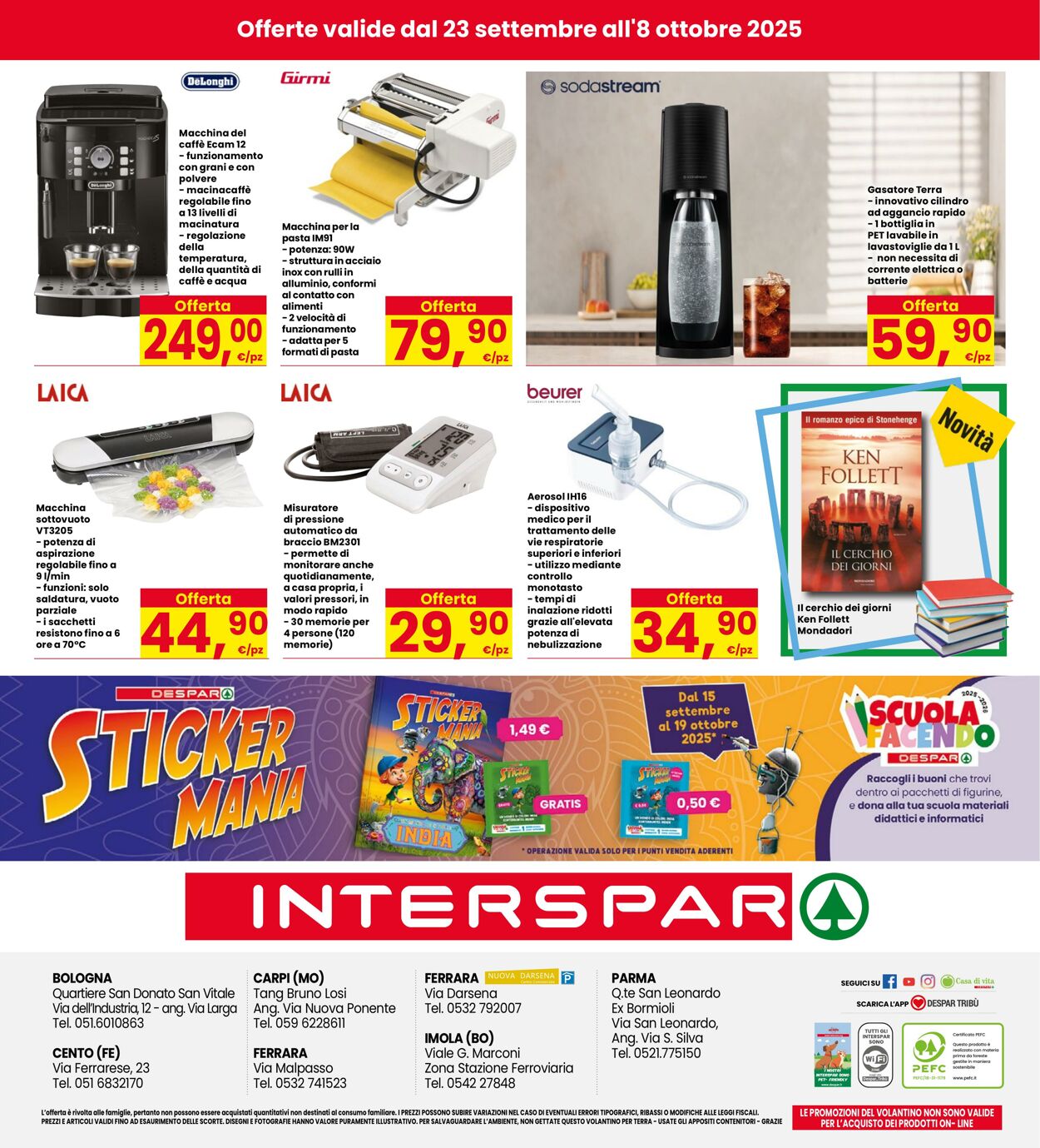 Volantino Interspar 23.09.2025 - 08.10.2025
