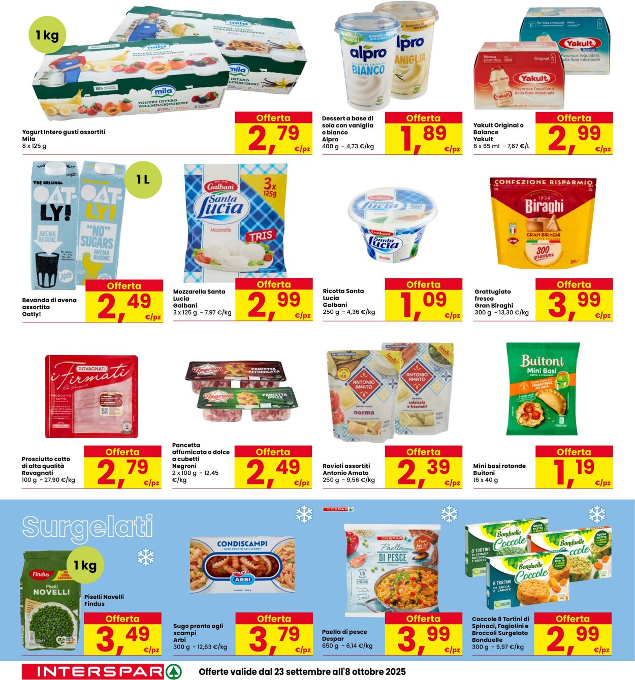 Volantino Interspar 23.09.2025 - 08.10.2025