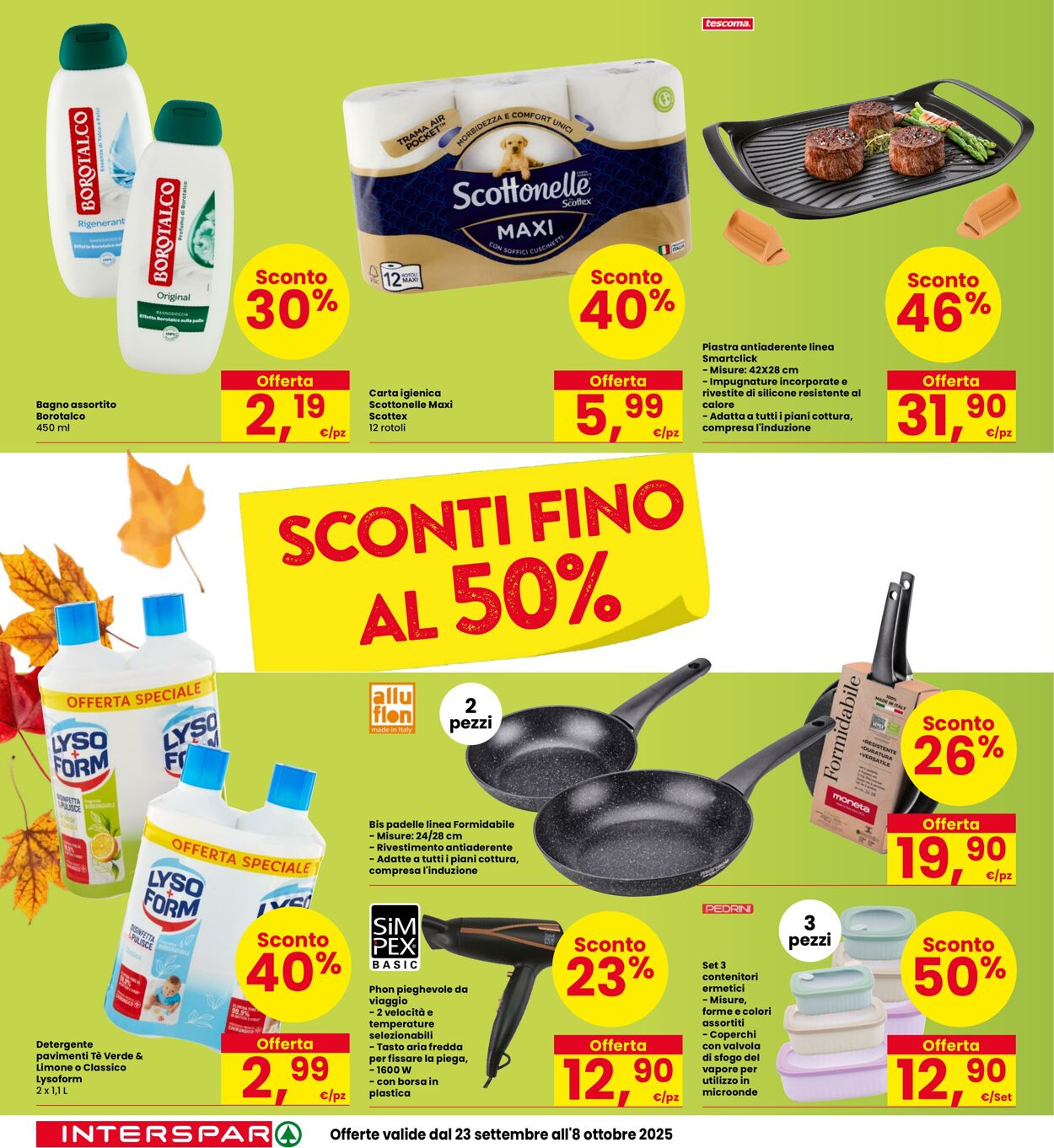 Volantino Interspar 23.09.2025 - 08.10.2025