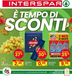 Volantino Interspar 23.09.2025 - 08.10.2025