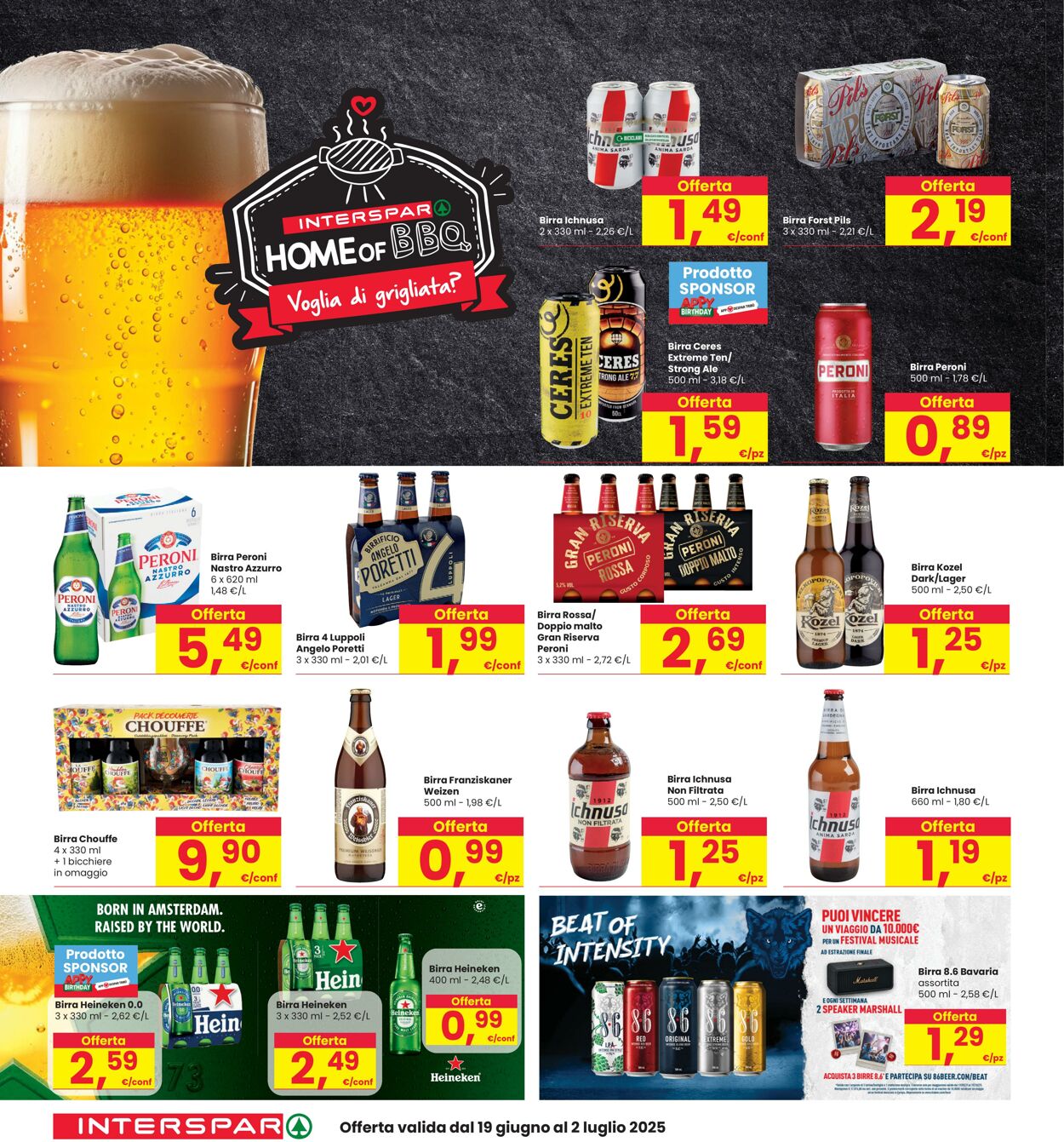 Volantino Interspar 19.06.2025 - 02.07.2025