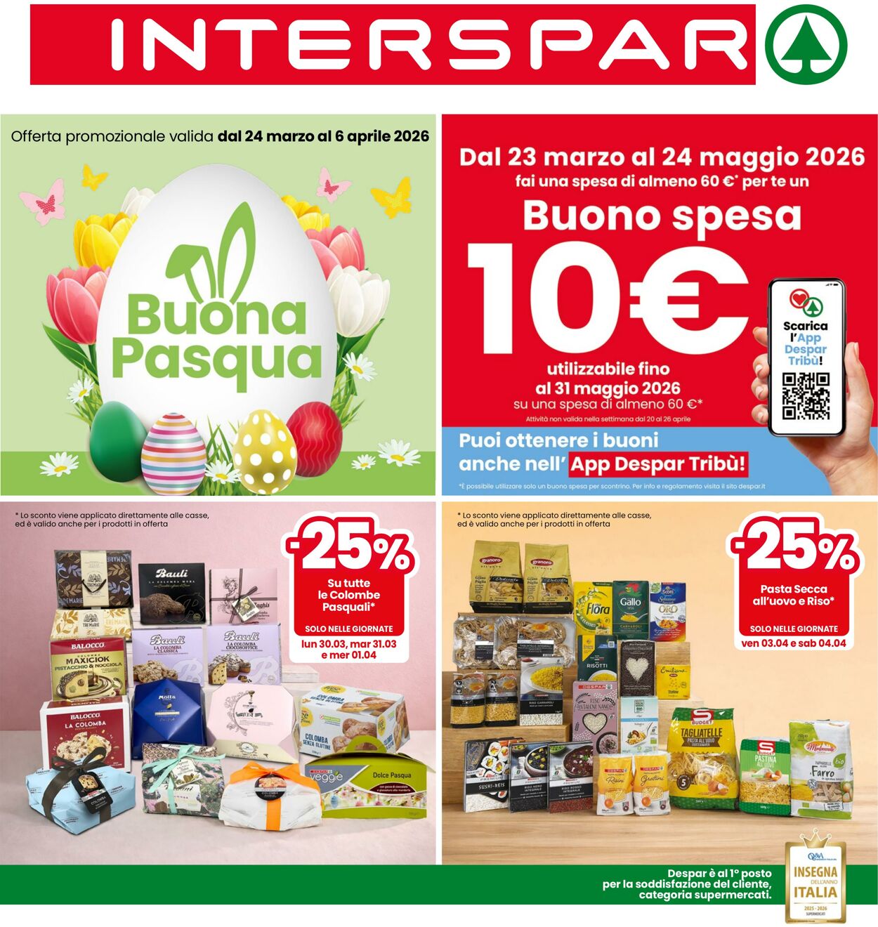 Volantino Interspar 24.03.2026 - 06.04.2026