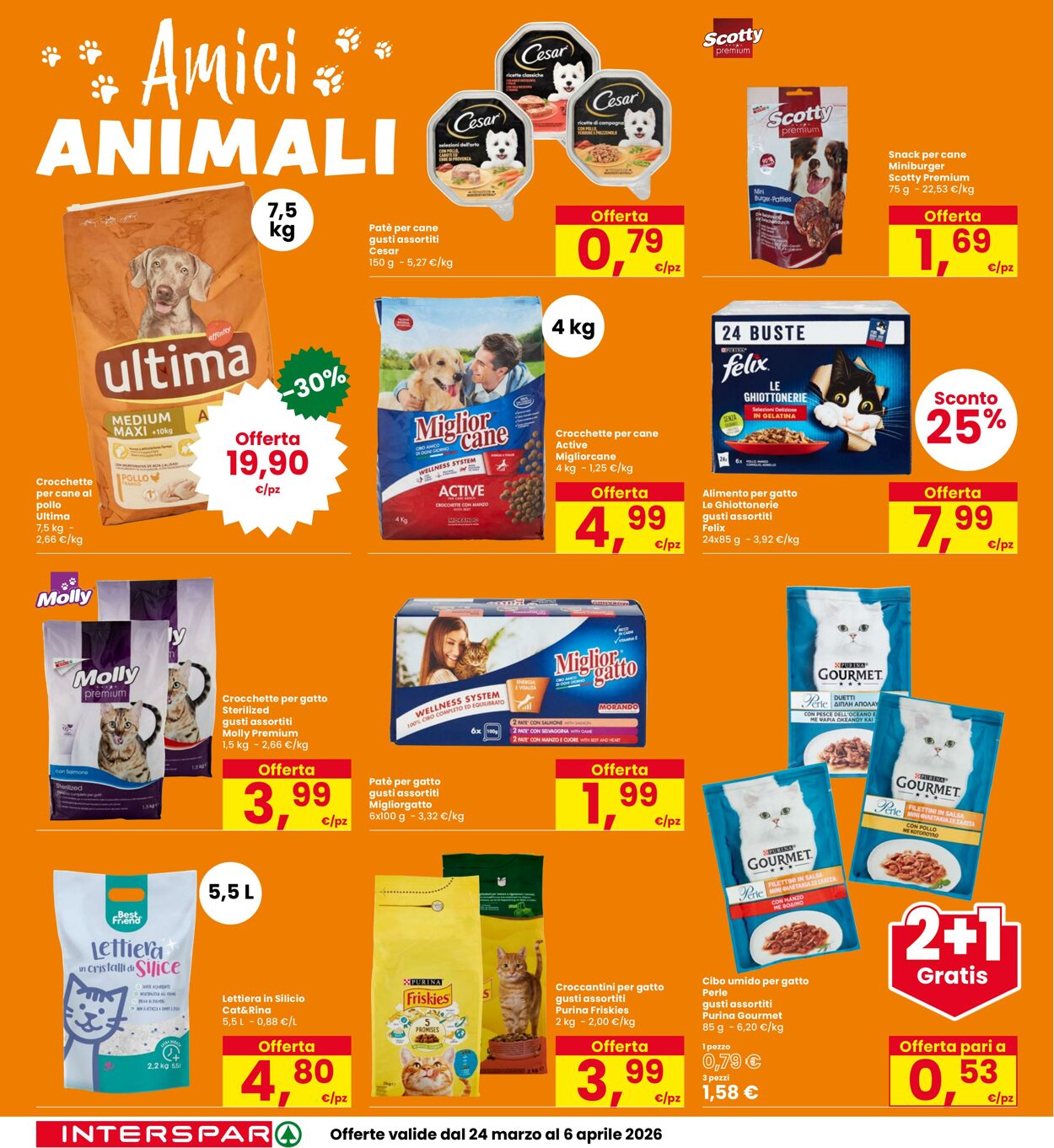 Volantino Interspar 24.03.2026 - 06.04.2026