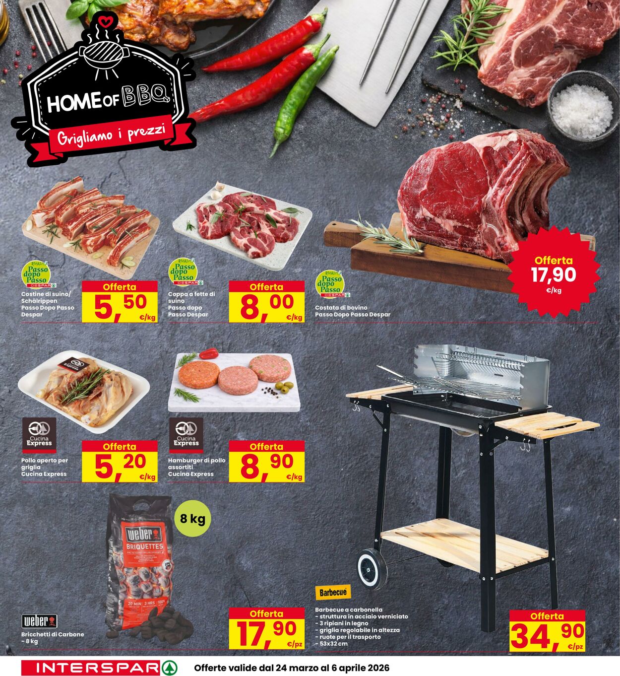 Volantino Interspar 24.03.2026 - 06.04.2026