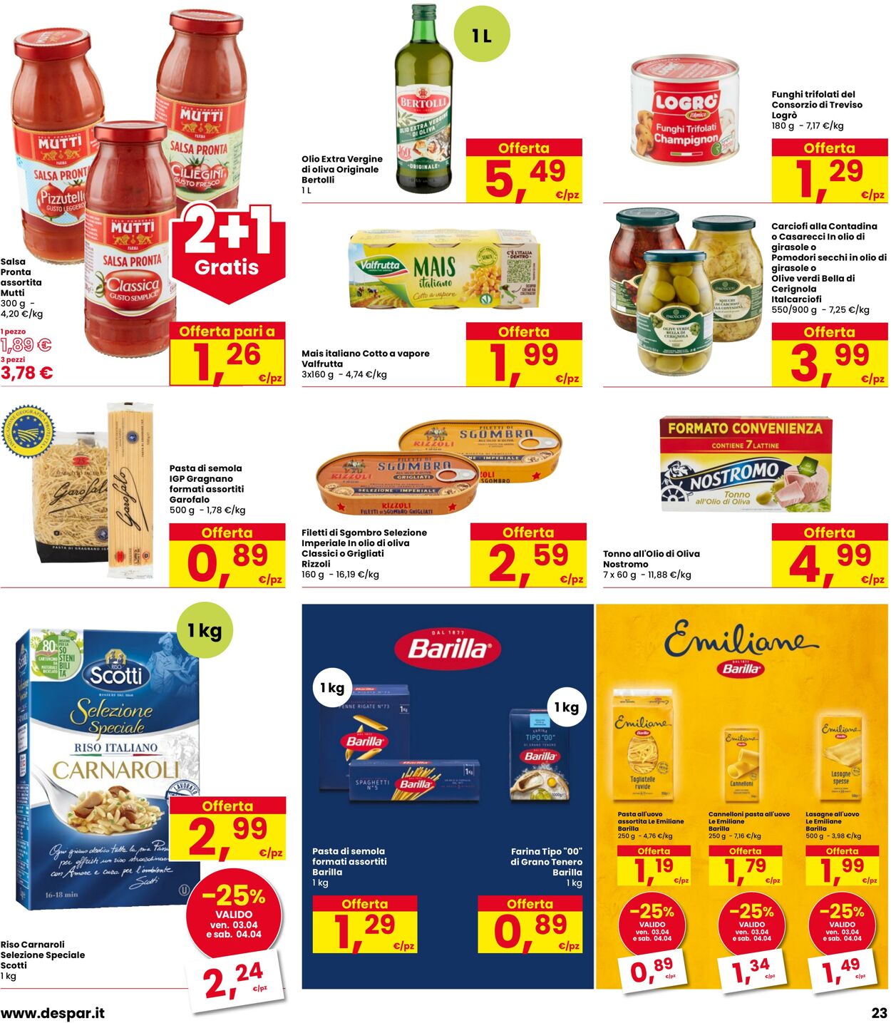 Volantino Interspar 24.03.2026 - 06.04.2026