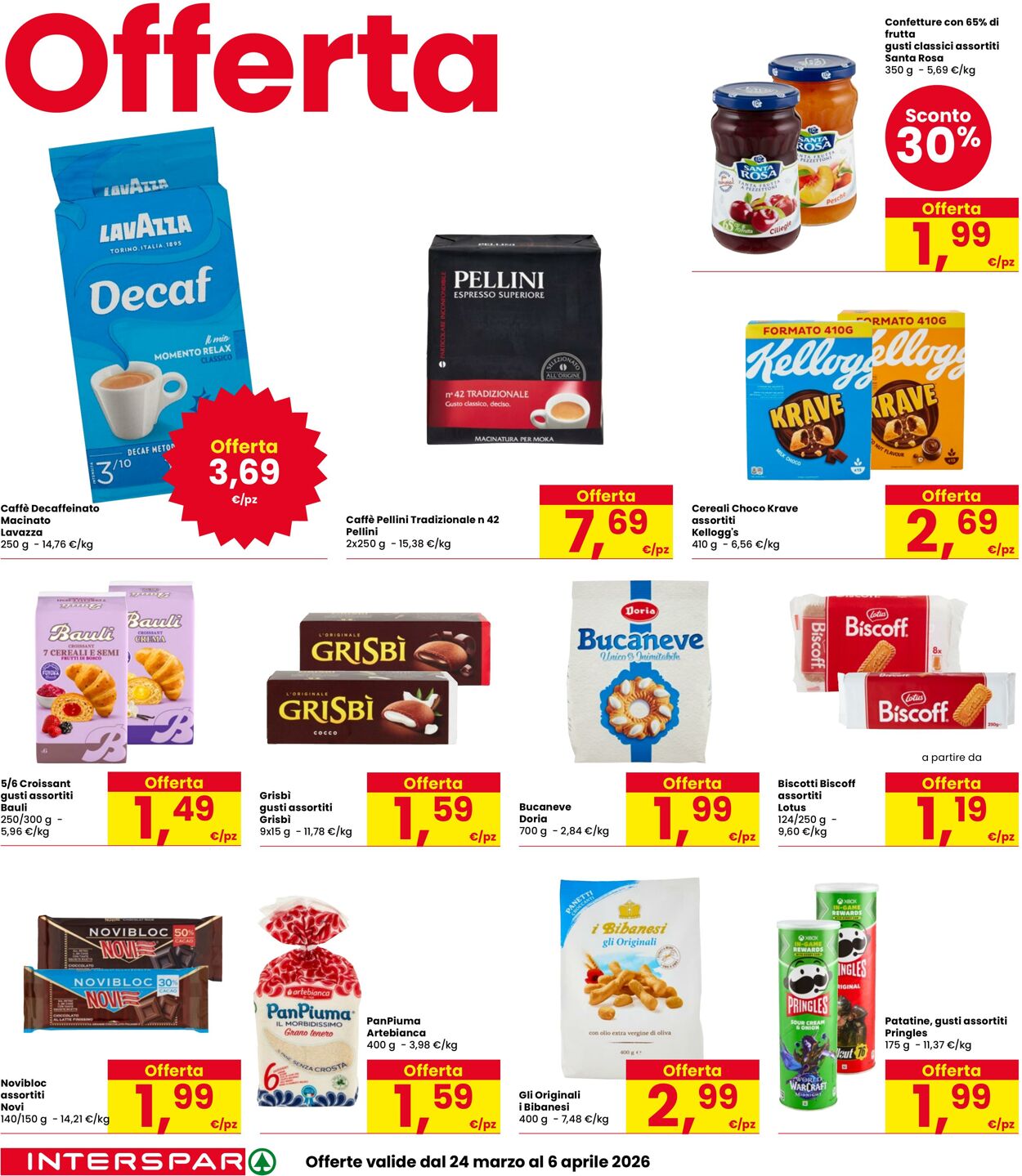 Volantino Interspar 24.03.2026 - 06.04.2026