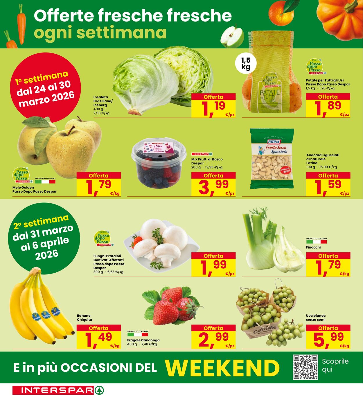 Volantino Interspar 24.03.2026 - 06.04.2026