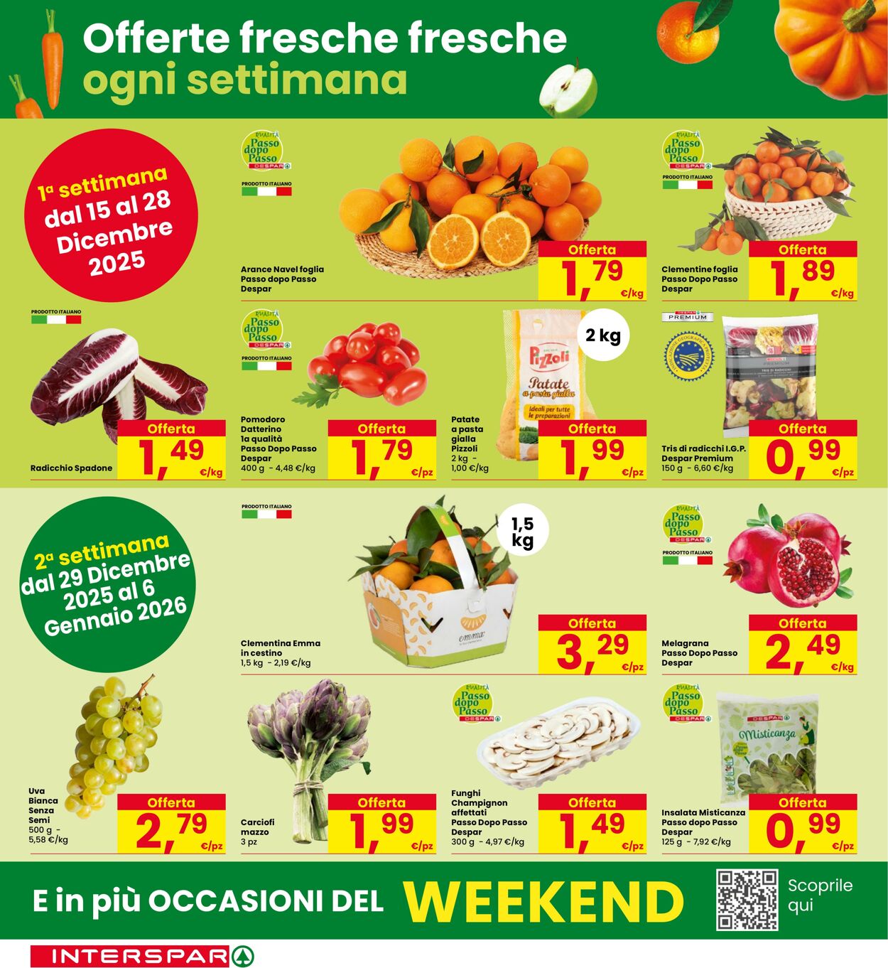 Volantino Interspar 16.12.2025 - 06.01.2026