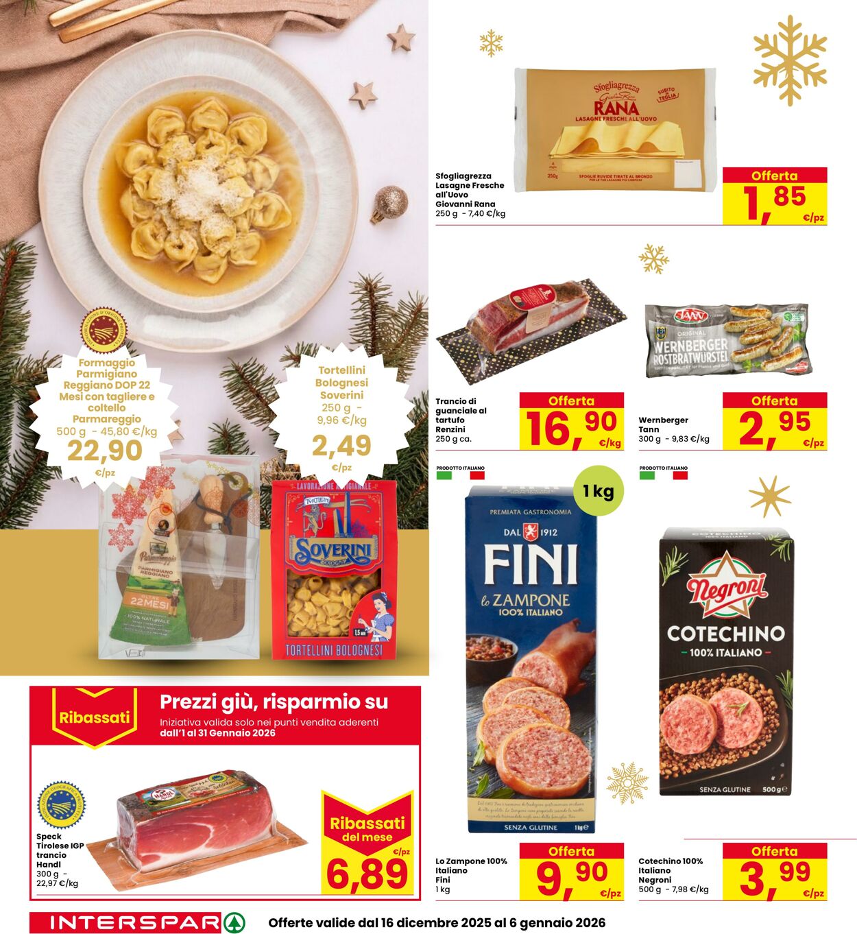 Volantino Interspar 16.12.2025 - 06.01.2026