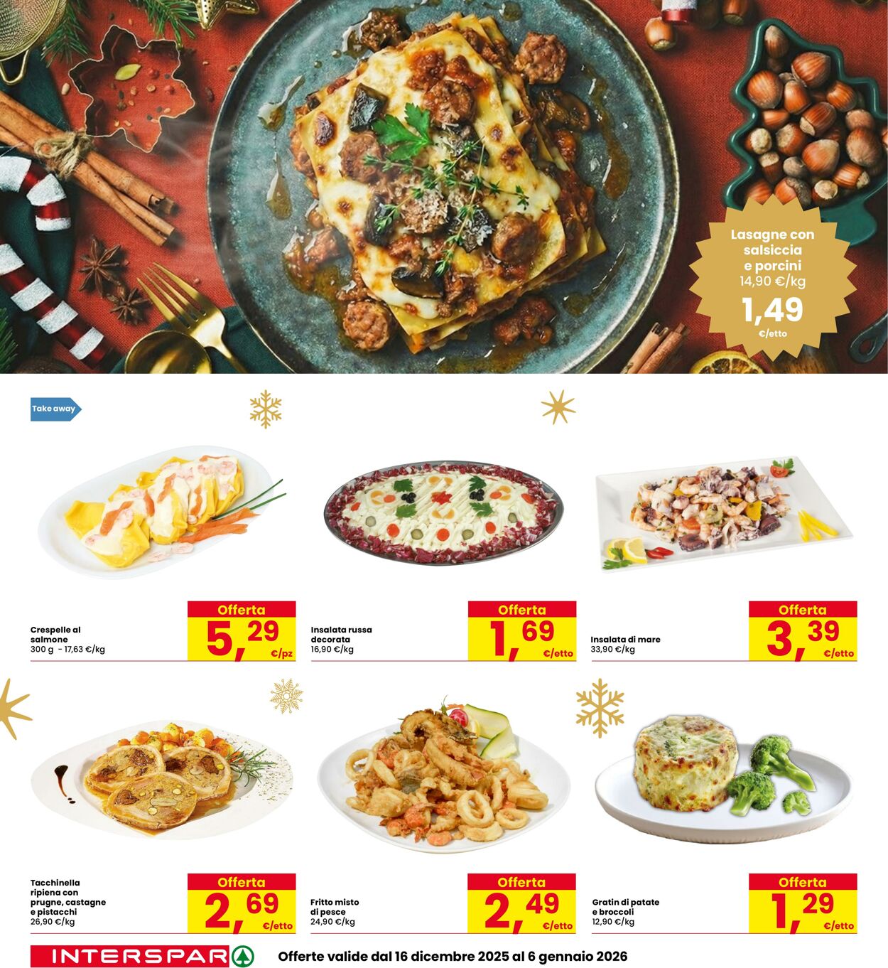 Volantino Interspar 16.12.2025 - 06.01.2026