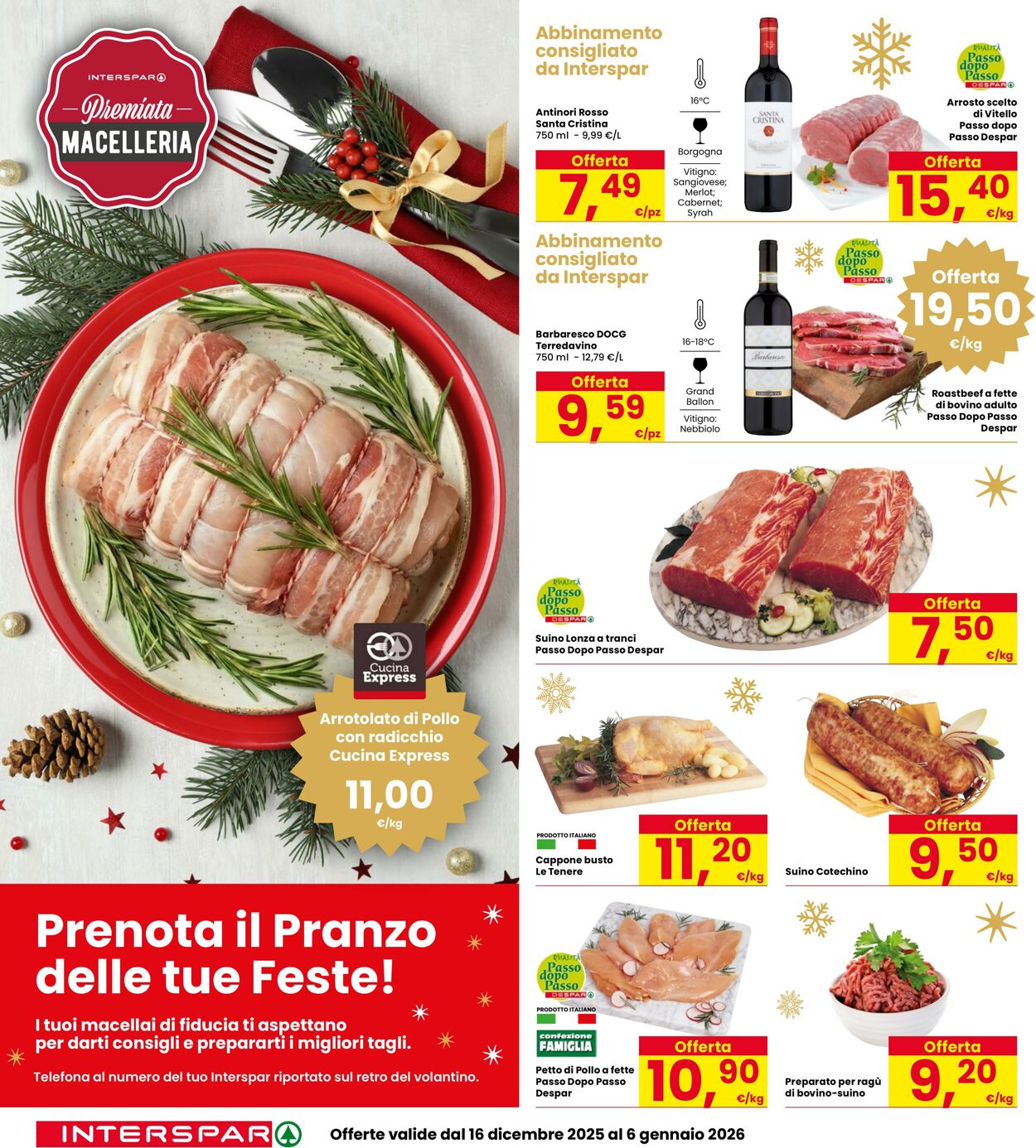Volantino Interspar 16.12.2025 - 06.01.2026